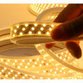 Ultra Super Bright 180leds/m warm white strip lighting 220v led strip 2835